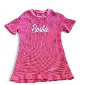 Barbie Pink Mesh Short Sleeve Tee Dollycore